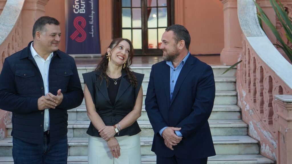 Darío Capitani, Vivian Nardone y Andrés Benetti
